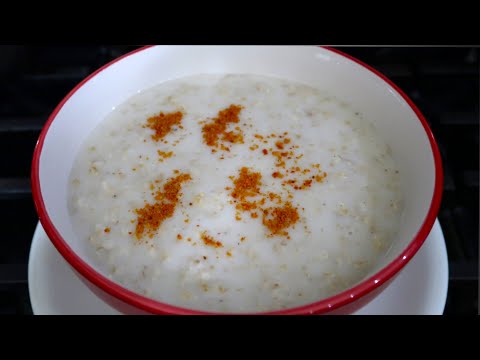 How To Make Oats Porridge With Coconut Milk