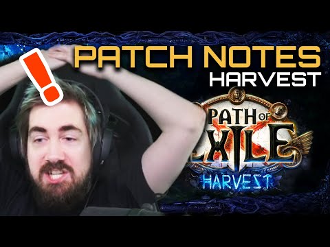 MY BUILD IS FINE!! - PoE Harvest patch notes