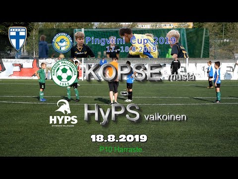 Pingviini Cup 2019 KOPSE musta vs HyPS valkoinen 18.8.2019