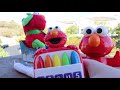 Sleigh Elmo Elmo S Count Along Crayons And Elmo Flashlight TRIPLE DESTRUCTION