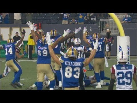 BEST CFL FOOTBALL MIRACLE COMEBACK EVER WITH 1:40 LEFT!!!