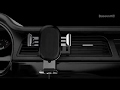 Тримач в авто Baseus Wireless Charger Gravity Car Mount Black (WXYL-01) 5