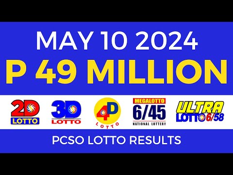 Lotto Result Today 9pm May 10 2024 Complete Details