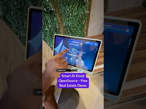 Real Estate Demo Hindi - Smart AI  Kiosk Terminal - Free & OpenSource - Multilingual  - Coming Soon