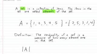 Sets Theory and Logic Lecture 1   Sets