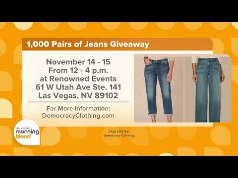 Free Jeans and Confidence at Democracy Clothing Pop Up