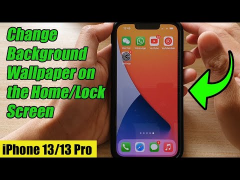 iPhone 13/13 Pro: How to Change Background Wallpaper on the Home Screen/Lock Screen