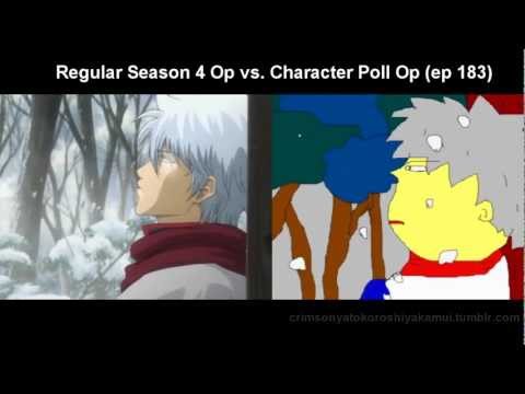 Gintama Character Poll Arc OP - norm vs. the staff parody ver.-