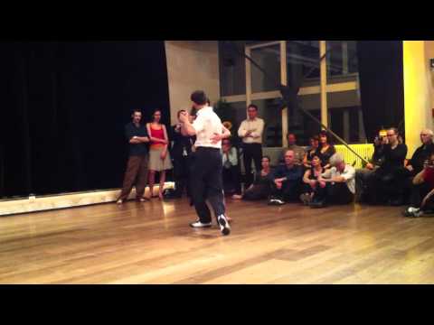 Sigrid Van Tilbeurgh and Jens Krüger dancing "Ojos negros que fascinan" - Francisco Canaro