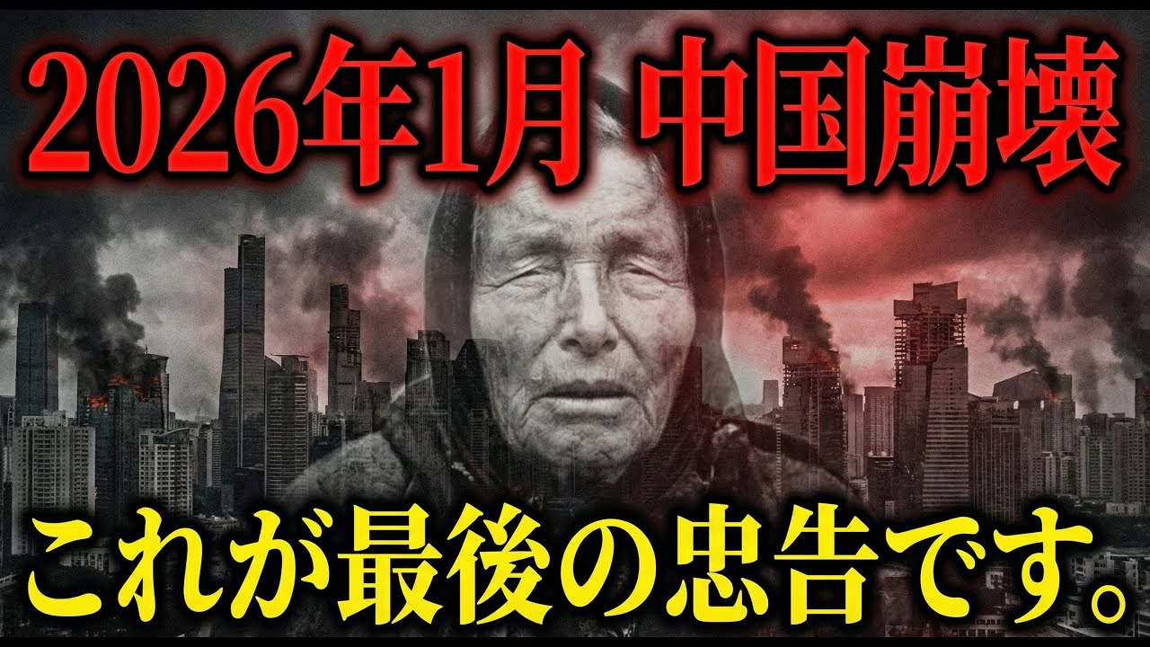 ババ・ヴァンガが残した暗号！2026年1月 中国で静かな転機が始まる転換点【 都市伝説 予知 ミステリー 】