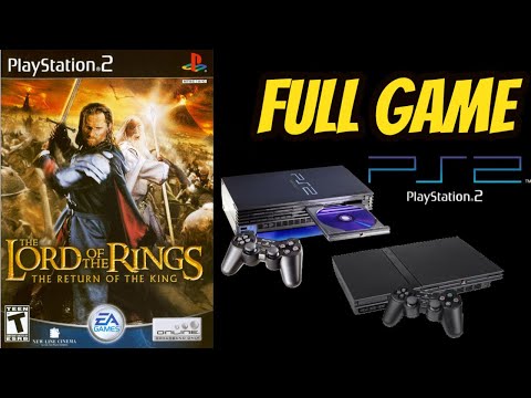 The Lord of the Rings: The Return Of the King [PS2] Longplay Walkthrough Playthrough Full Movie Game
