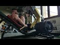 Daniel Sticco IFBB PRO heavy legs press for Mr Olympia qualified