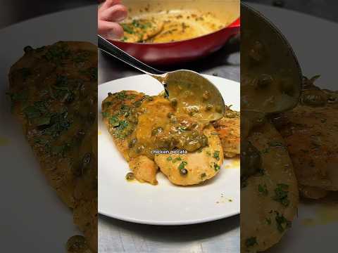 Chicken Piccata 🍗 🍋 @raybanmeta