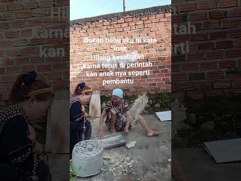 kenapa sampe segitunya kamu nak sama ibu