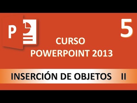 Curso PowerPoint 2013 Trabajo con objetos II Vídeo 5