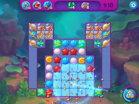 Fishdom Very Hard level 7267 no boosters フィッシュダム ベリーハード [Friend's]