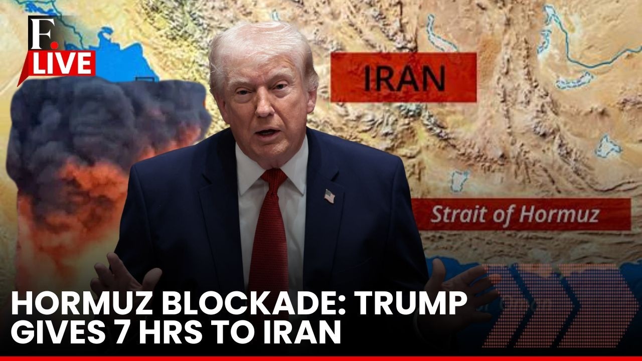 US Iran War LIVE: US To Block Ships Entering, Exiting Iran Ports |Trump Orders Hormuz Naval Blockade