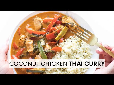 Paleo + Whole30 Coconut Chicken Thai Curry