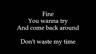 Asia Cruise - No Thanks To You Lyrics