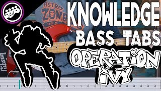 Operation Ivy - Knowledge | Bass Cover With Tabs in the Video