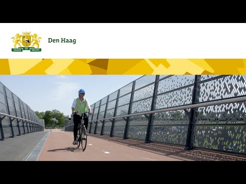 Ruim baan voor de fiets: het fietsviaduct over de A4 gaat open