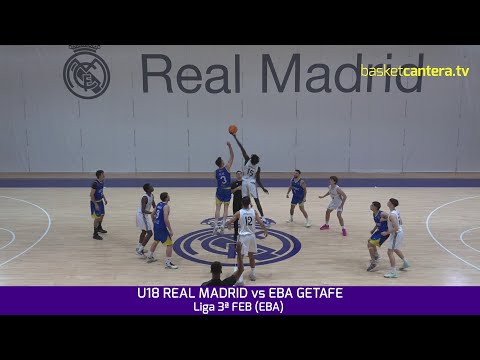 U18/Eba REAL MADRID vs GETAFE "EBA".- Liga Tercera FEB. Temp. 2024/25