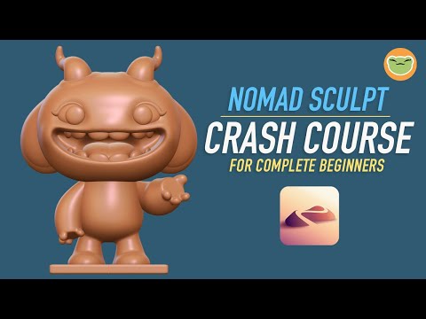 Nomad Sculpt Crash Course for Complete Beginners | Step by Step Tutorial