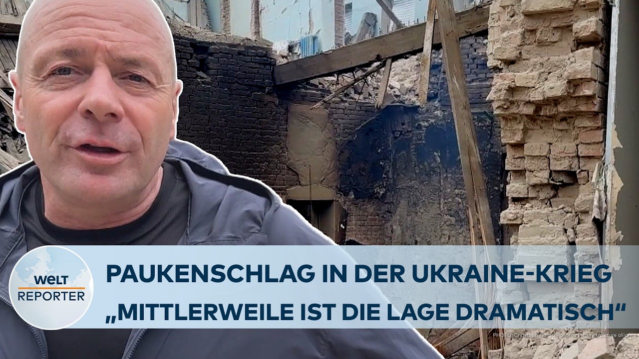 "MITTLERWEILE IST DIE LAGE DRAMATISCH": Paukenschlag im Ukraine-Krieg! Putin kennt kein Erbarmen