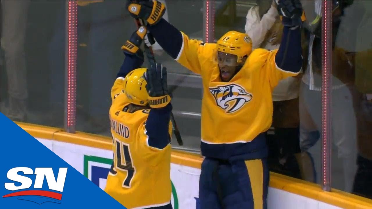 Vidéo:  Pour que Wayne HAS BEEN Simmonds marque son premier but à Nashville...