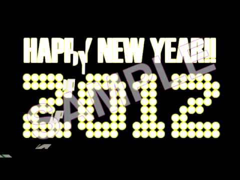 2011-2012 New Year's Countdown (With Audio)