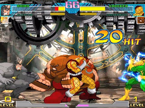 Rhino & Electro vs Shocker & Juggernaut