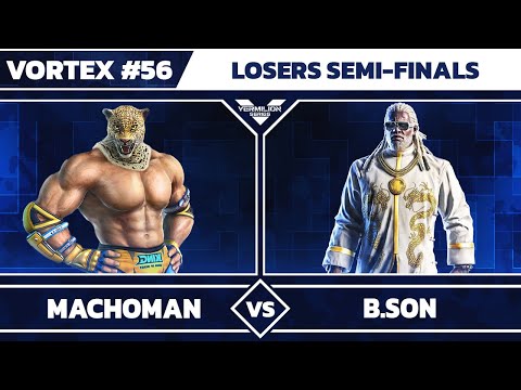 [Vortex #56] RiB | MachoMan vs B.Son - Winners Semi-Final - Tekken 7
