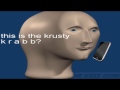 Mr Succ Does Not Want VEGETALS On His Krusty Krab Pizza