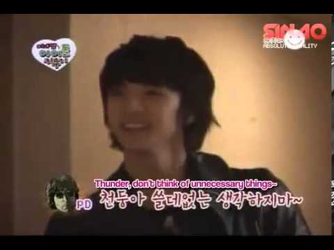 MBLAQ thunder @ Raising Idol Ep. 1(2_2) Eng Sub