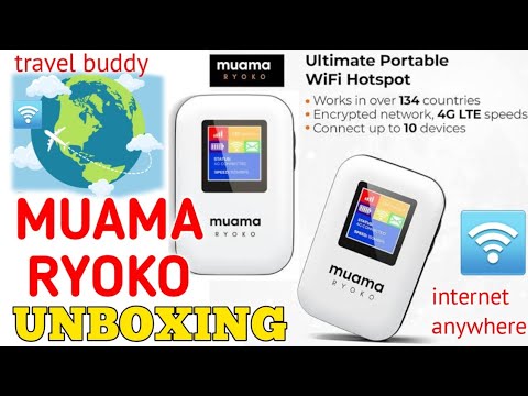 MUAMA RYOKO WIFI UNBOXING 🛜●eva pacquiao
