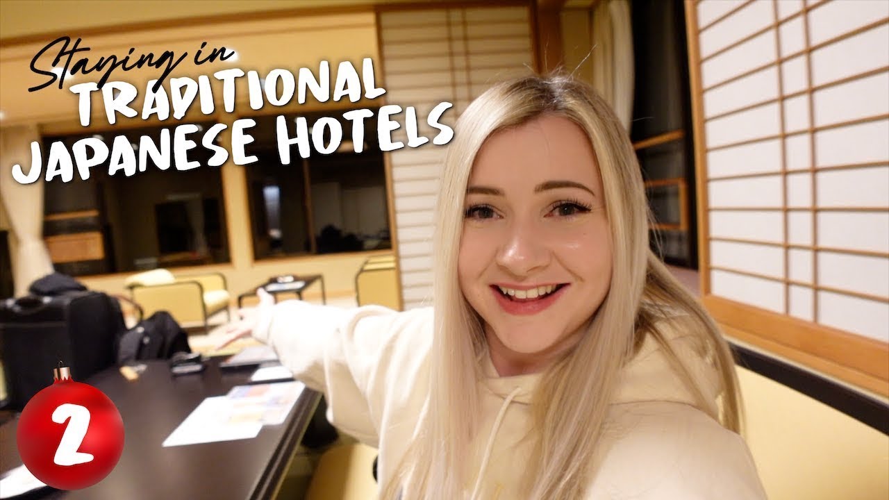 japan travel vlog room tour of a traditional japanese hotel