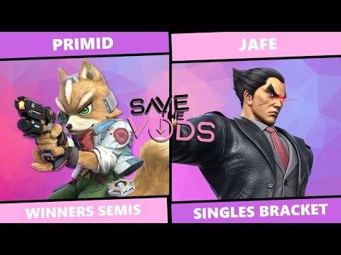 Save The Vods #42: Winners Semis - Primid (Fox) Vs jafe (Kazuya) SSBU Singles