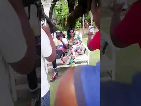 Behind the scenes of Ioctane & Yanique Curvy Diva Cideo show Unfair Games w/ Tanto Blacks