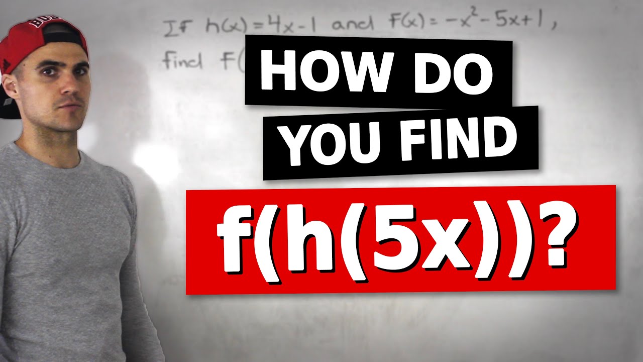 MCR3U - Functions Test 2 Thinking Question 3 - Function Notation Question