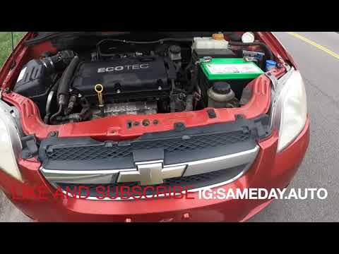 2009-2011 @Chevrolet  AVEO TPS SENSOR/ THROTTLE BODY REMOVAL