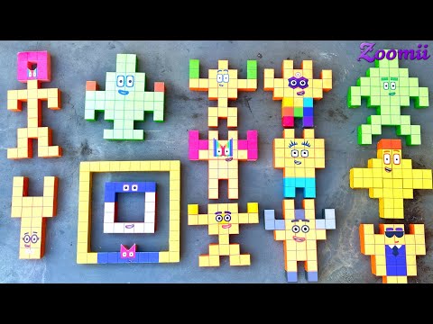 Looking for Numberblocks Puzzle Tetris NEW Club Party Space ASMR - Numberblocks Satisfying Video #73