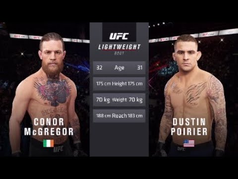 Fight Simulation! | Conor McGregor vs Dustin Poirier | UFC 178