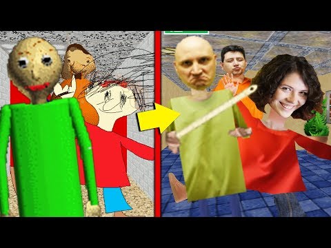 REALISTIC BALDI IS WAY TOO FREAKY! | Baldi's Basics Mod Gameplay