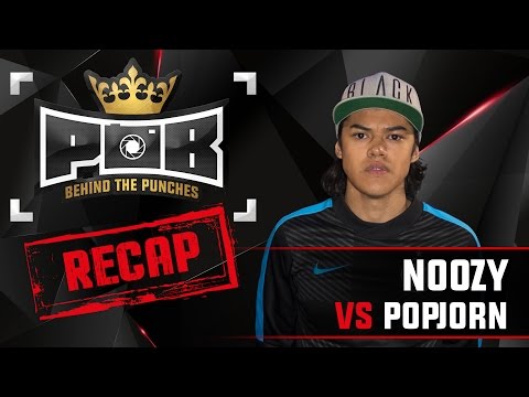 Noozy Recap vs Popjorn - Behind The Punches POB LIVE 10 Juli