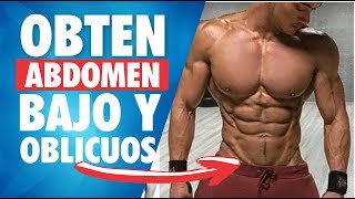 rutina para oblicuos y abdomen bajo