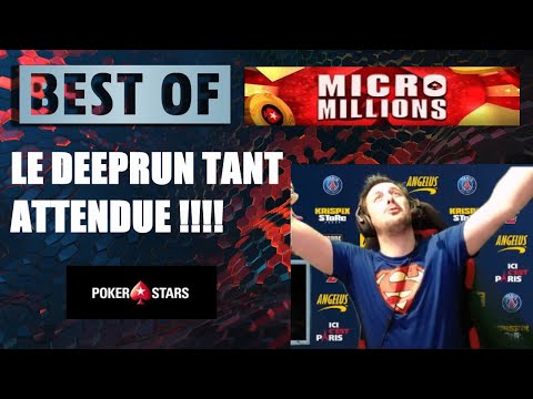 ✪ Poker ✪ Le jackpot sur le MicroMillions de Pokerstars