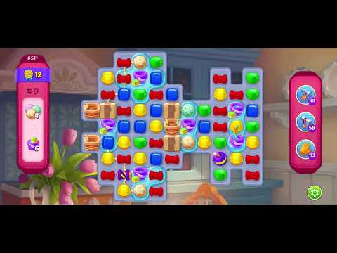 Homescapes Level 8511 夢幻家園 第8511關