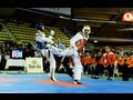 Dutch Open 2013 Taekwondo Final Aaron Cook Vs Yunus Sari 80KG