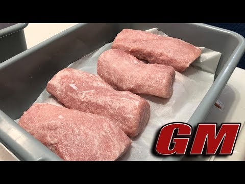 Capocollo / Capicola  - Day 1: Trimming and Salting