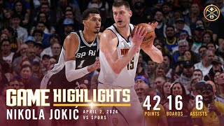 [高光] Jokic 46pts 16reb 6ast